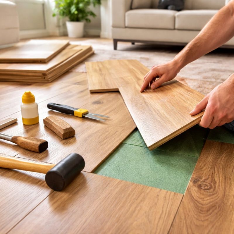 Laminate Floor Repair in Berthoud, CO