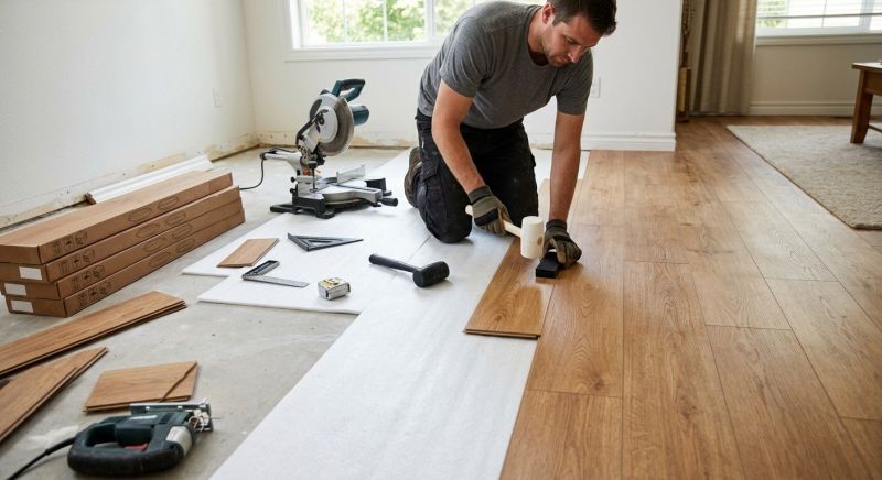 Laminate Floor Replacement in Berthoud, CO
