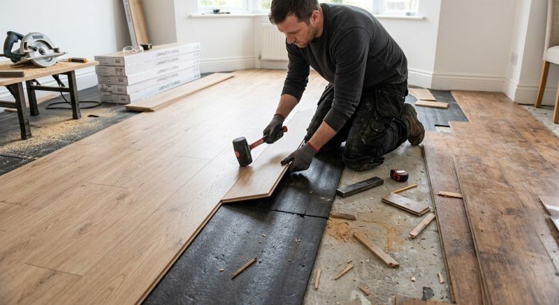 Laminate Floor Replacement in Erie, CO