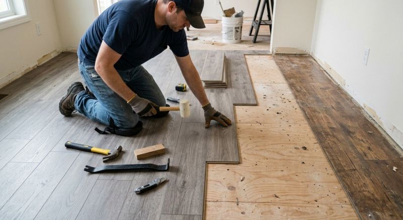 Laminate Floor Replacement in Johnstown, CO