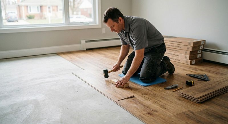 Linoleum Floor Installation in Commerce City, CO