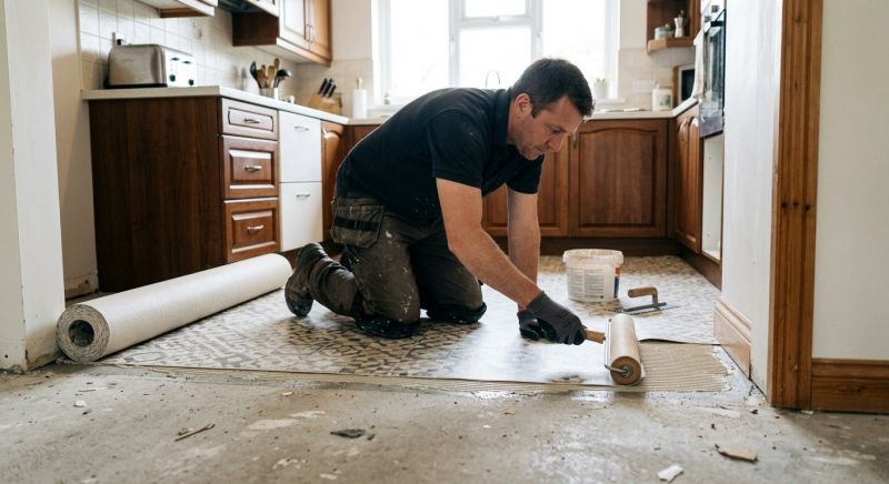 Linoleum Floor Installation in Denver County, CO