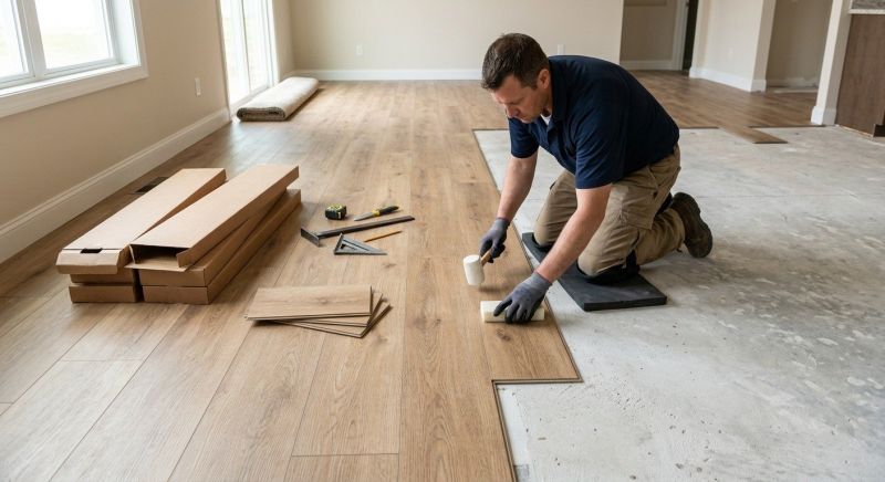 Luxury Vinyl Tile Installation in Denver, CO