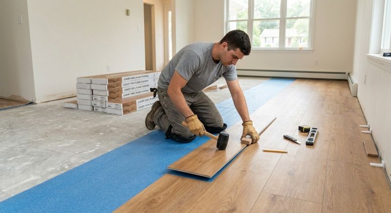 Lvt Flooring Installation in Berthoud, CO