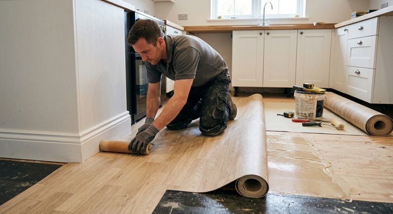 Sheet Linoleum Installation in Westminster, CO