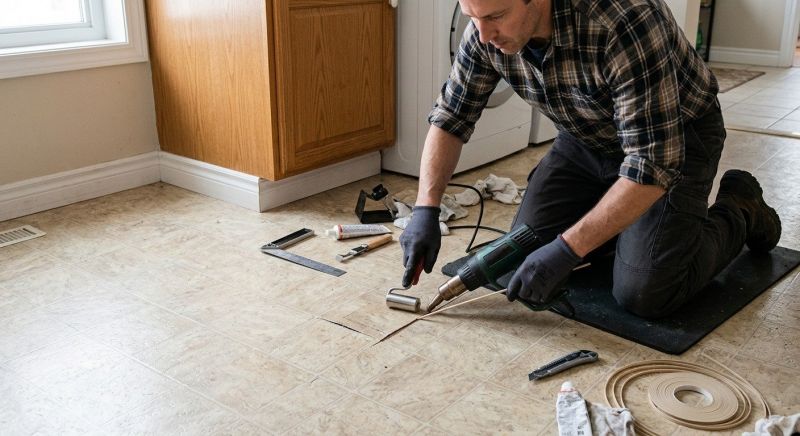 Sheet Vinyl Repair in Johnstown, CO