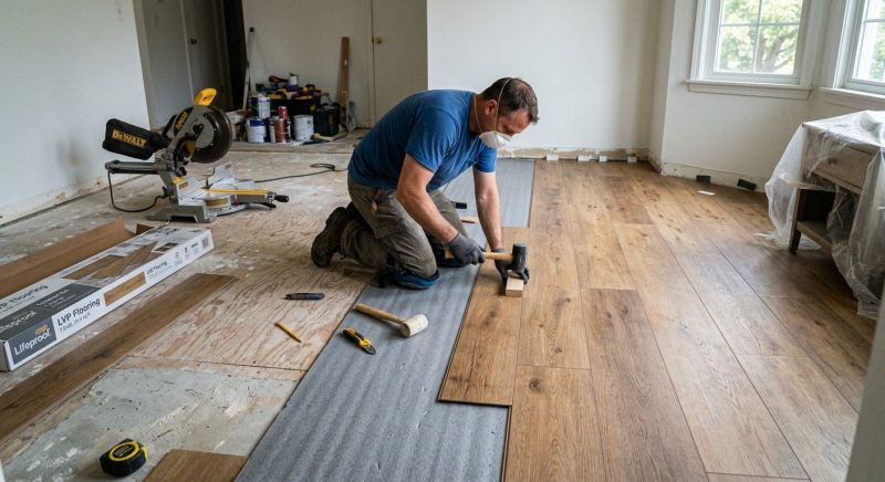 Vinyl Floor Remodeling in Lafayette, CO