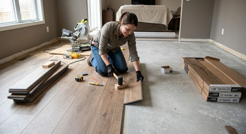 Vinyl Floor Remodeling in Lafayette, CO