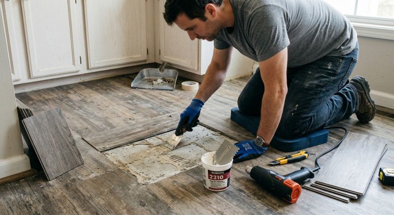 Vinyl Floor Repair in Longmont, CO