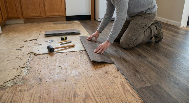 Vinyl Flooring Installation in Black Hawk, CO