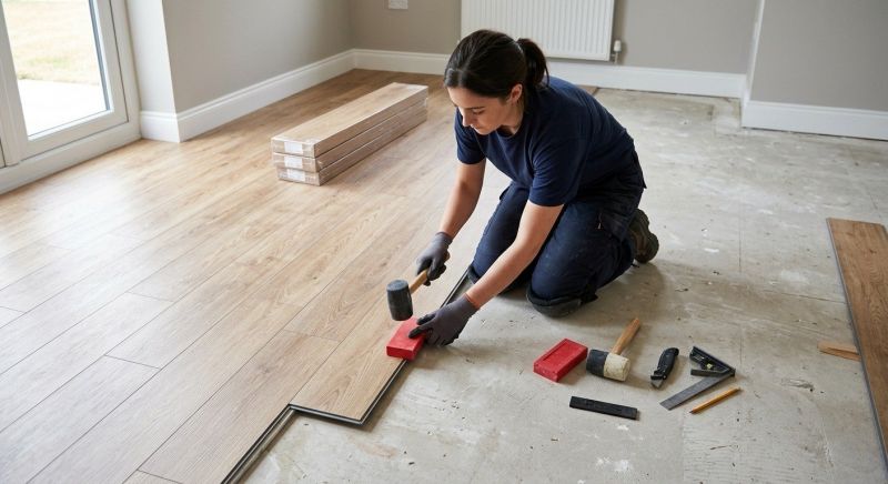 Vinyl Plank Floor Installation in Lafayette, CO