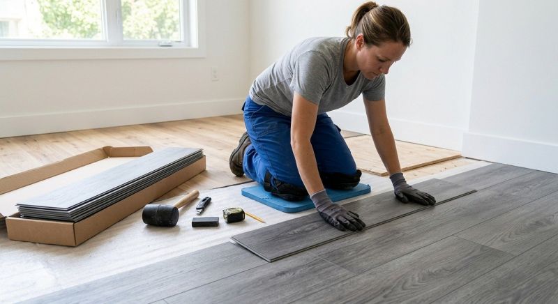 Vinyl Tile Installation in Lafayette, CO