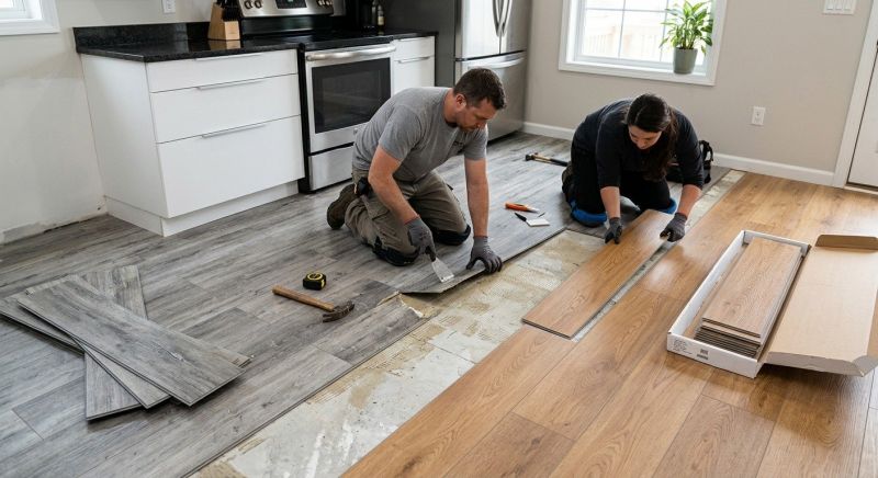 Vinyl Tile Replacement in Lafayette, CO